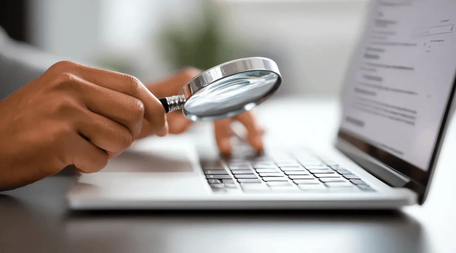 Marketer using calculator and laptop to review Amazon advertising reports — showing cost inefficiencies from overbidding on brand terms.