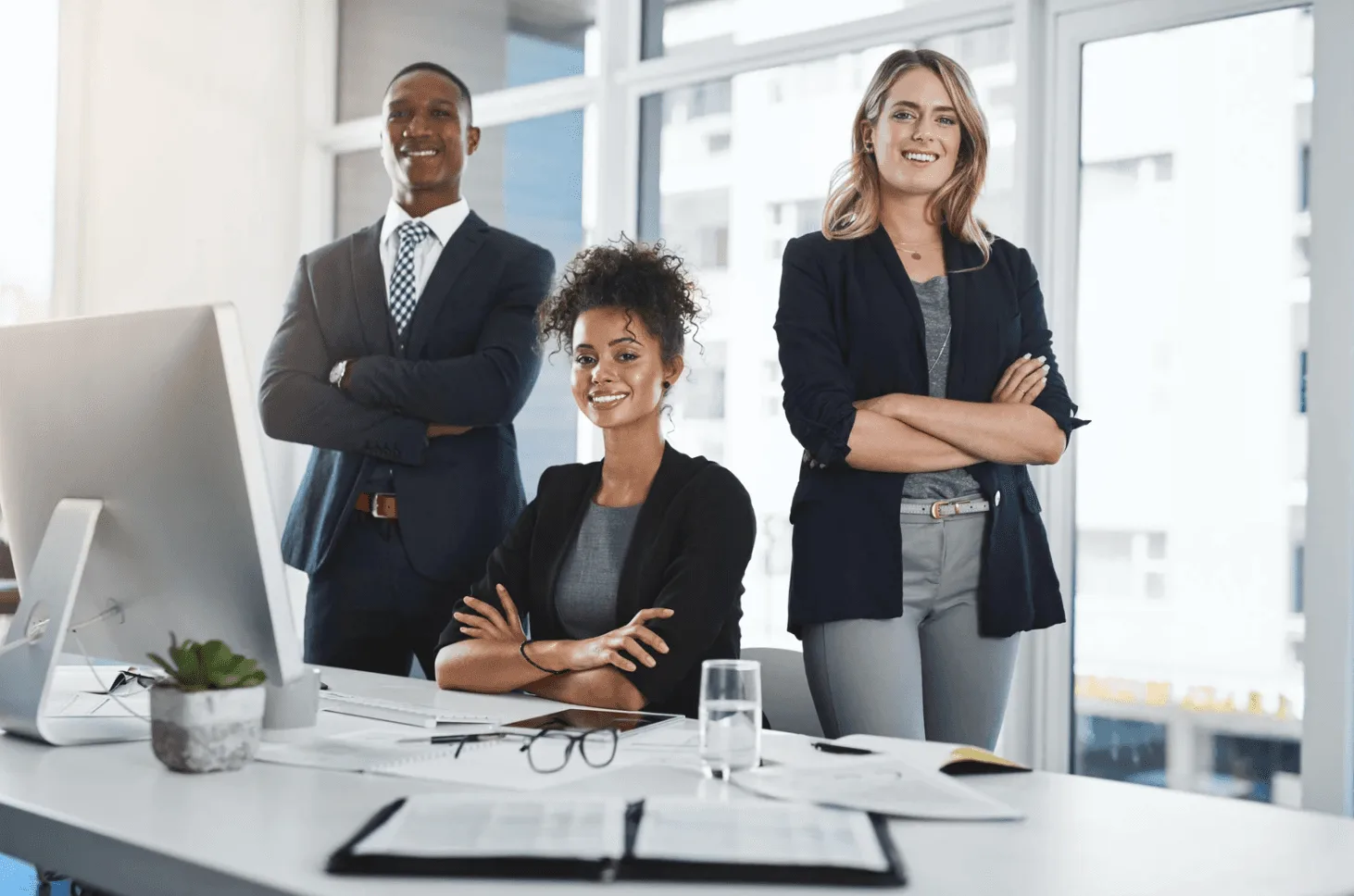 Amazon ad agency experts collaborating on campaign management for Sponsored Products, Brands, and Display